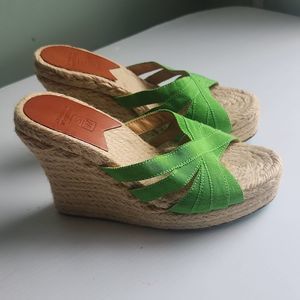 Stubbs & Wootton wedge sandals